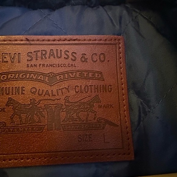 🦋 Levi's BABY BUBBLE SHERPA TRUCKER JACKET 🦋 - Picture 5 of 8